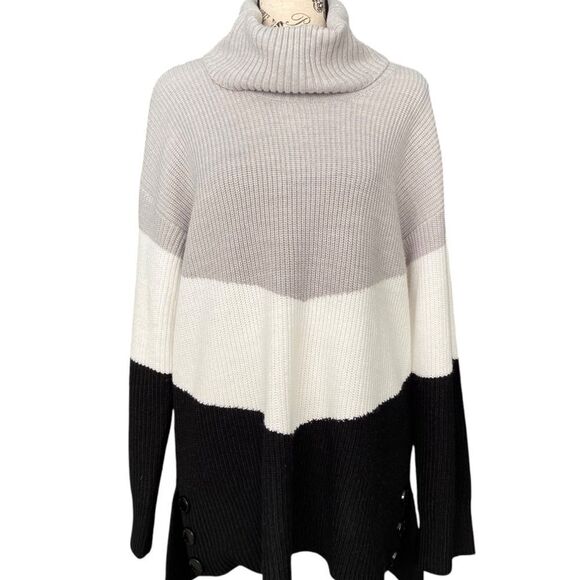 Karl Lagerfeld Cowl Neck Sweater in Size Medium - Picture 1 of 12